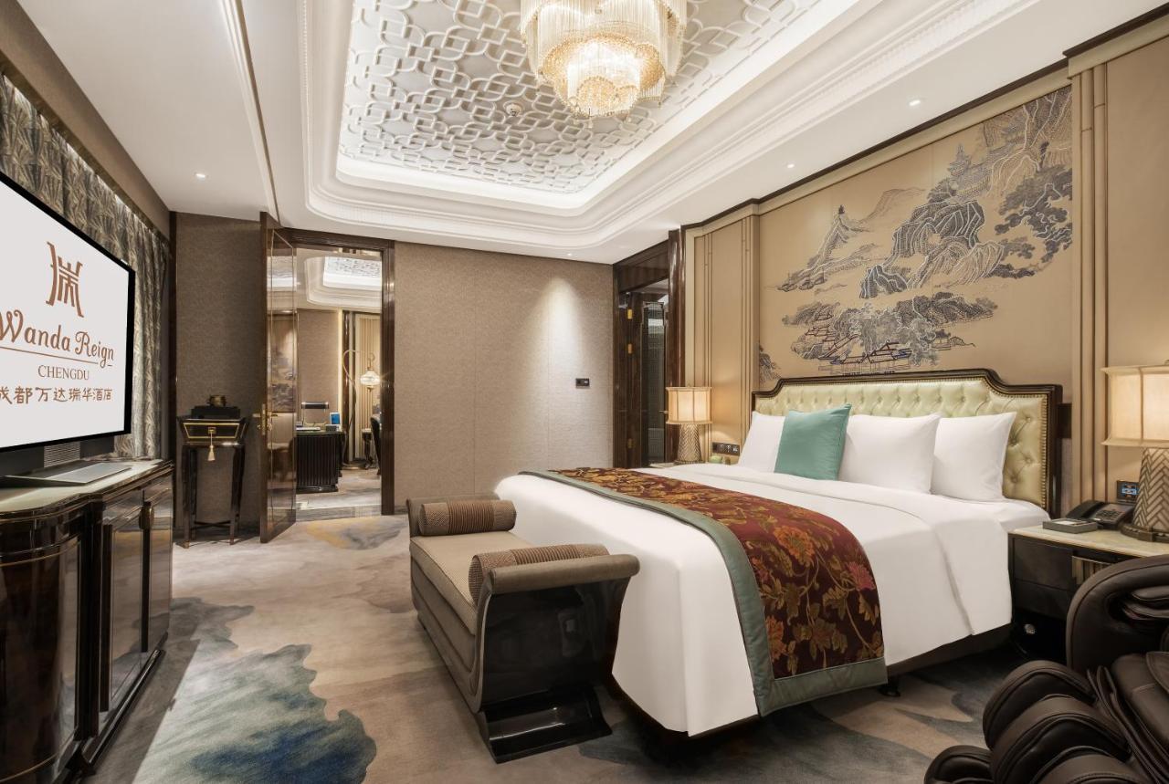 Hotel Wanda Reign Chengdu Exterior foto