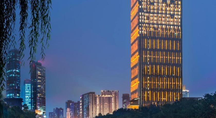 Hotel Wanda Reign Chengdu Exterior foto