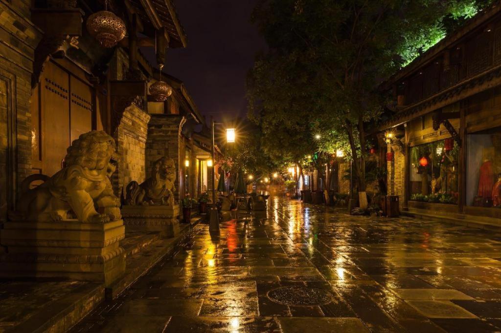 Hotel Wanda Reign Chengdu Exterior foto